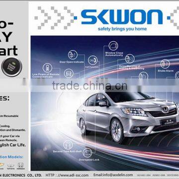 For VW car smart key system with engine push button start remote start