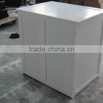 Solid NZ Pine Wood Baby Change Table / Baby Chest of Drawers in White photo-3