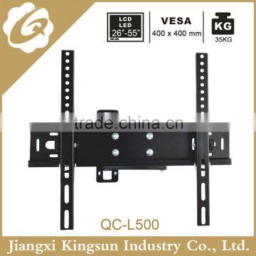 Hot wholesale 180 degree flexible swinging single arm full motion tv bracket lcd plasma tv wall mount for up to 55" TVs