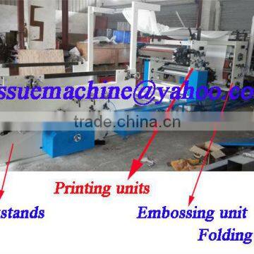 Italy Design Embossing Laminating Printing High Speed Automatic Paper Tissue Converters photo-2