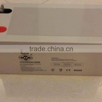 SOLAR BATTERY 6FM-250 12V250AH