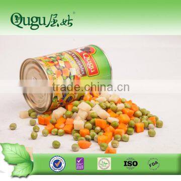 canned mix vegetables and sweet corn with nutrition