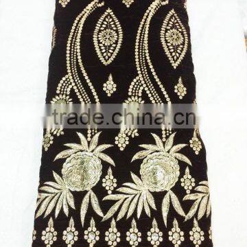 New Coming African Velvet Lace For Party VE13301