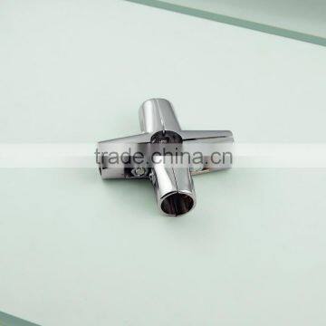 Heavy Duty Fit Diameter 25mm 4 Way Pipe Connector photo-2