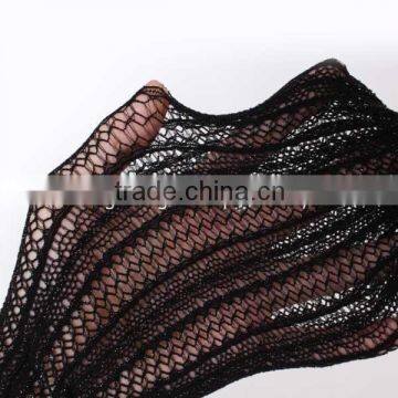 Nylon and Spandex Beauty Lady Black Tube Pantyhose