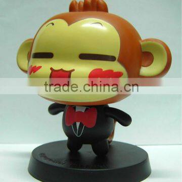 shake head customized toy & doll, cute monkey toys