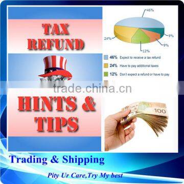 International trading company, tax refund/export rebates services