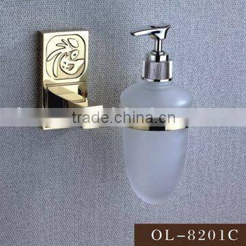 Bathroom Accessories-gold plating Soap liquid dispenser