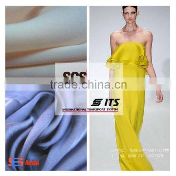 ES1020A hot line fabric satin chiffon fabric for top, underwear, dress fabric