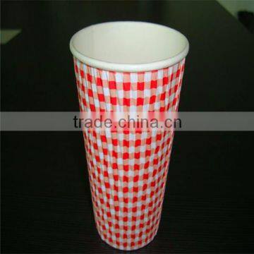 2016 New Design Logo 4oz/5oz Ripple Wall Paper Cup for Hot Drink photo-4