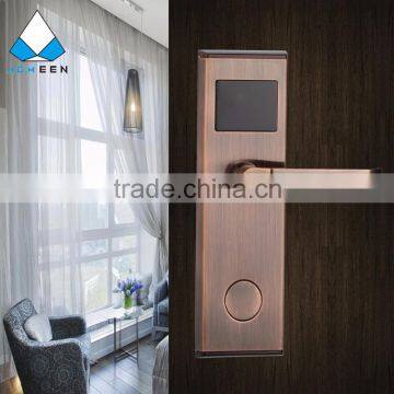 red bronze rfid card door lock