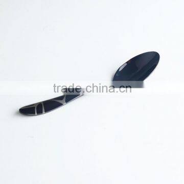 Jieyang Factory High Quality Black Color Stainless Steel Cutlery Set photo-6