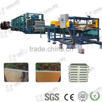 China 2015 new continuous pu sandwich panel machine for air duct