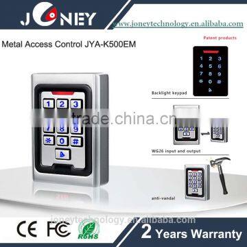 Joney Metal Access control Machine with 13.56MF Card