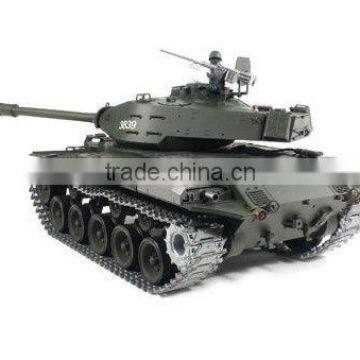 HOT!!!Airsoft US M41A3 Walker Bulldog Sound and Smoke Metal Pro 1:16 Electric RTR RC Tank (Metal Gear and Track Upgraded)