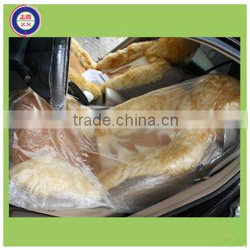 ZHIXIA Adjustable Clear Plastic Car Seat Covers/Disposable Car Seat Cover photo-4