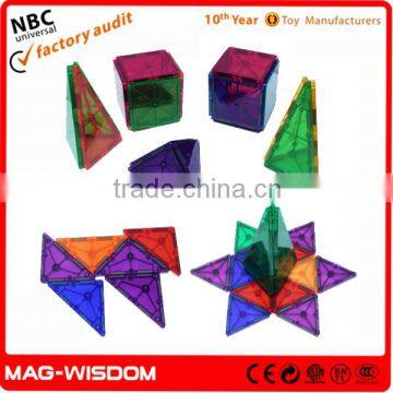 ConnecTiles Magnetic Tile Building Kit 60pcs Set