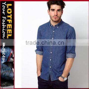 High quality wholesale denim man shirt for mans (LOTS028)