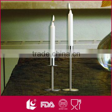 Wholesale 2pcs stainless steel silver candlestick wedding