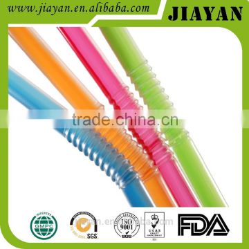 colorful disposable drinking straws