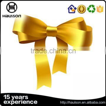 hot sale good quality cheap gold black color ribbon