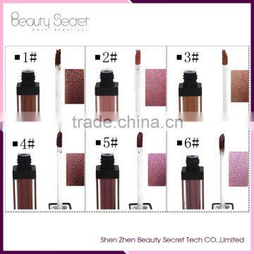 Waterproof Metal color 36 color Matte Lipgloss with custom logo