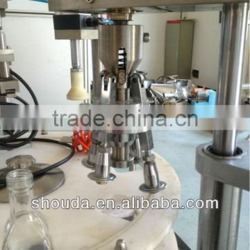 Seafood sauce bottle crimping cap machine