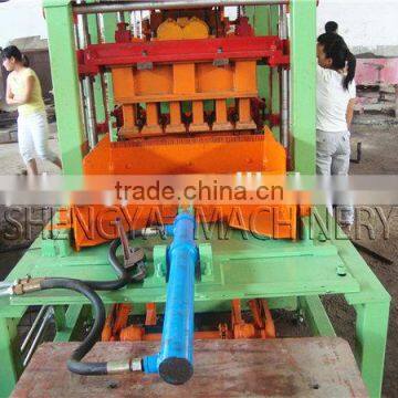 Shengya Germany Technology QT4-15 Automatically Concrete Fly Clay Block Machines Small Scale Industries in India Images photo-2