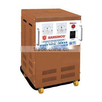 Hansinco Voltage Stabilizer 30KVA Single Phase (Input: 60V-240V, 90V-240V, 140V-240V, Output: 110V/220V)