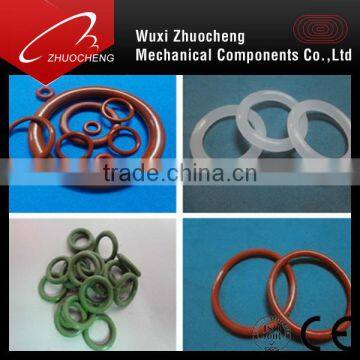 High quality custom size and color cheap plastic injection mold pu o ring seals