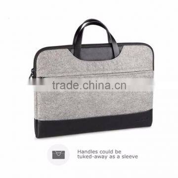 High Quality Wholesale Fashion Felt Promotional Laptop Bag