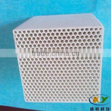 Cordierite Honeycomb Ceramic Heat Transfer Media For RTO