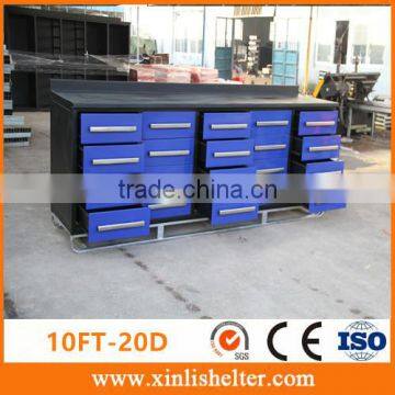 China Heavy Duty Steel Tool Cabinet With 20 Drawers