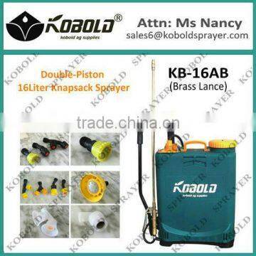 (KB-16AB) 16L Double piston hand pump chemical sprayer