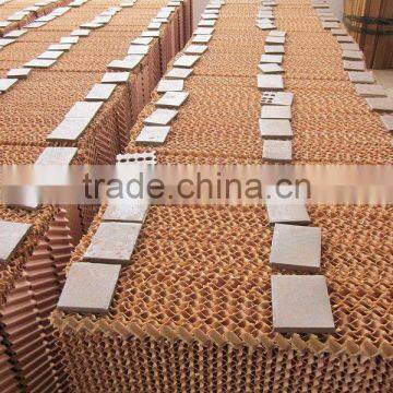 Evaporative cooling pad for air cooler
