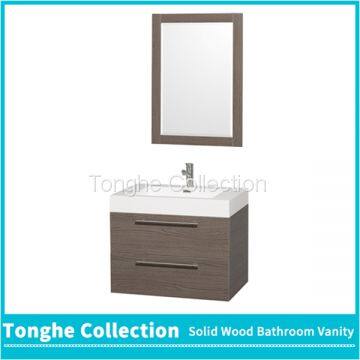 Wall Mounted PVC Melamine Bathroom Vanity Set photo-4