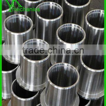 High quality OEM stainless steel pipe flange by cnc machining, cnc turning step shaft