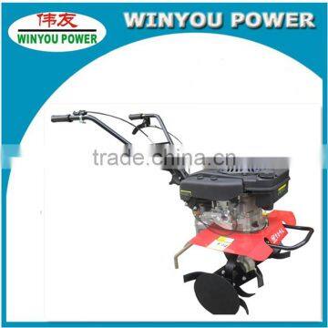 7hp vertical shaft cultivator for ditching and hilling in tobacco field