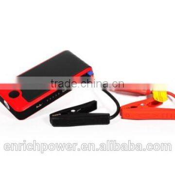 hot sale 12000mAh portable car jump starter power bank with fashion design