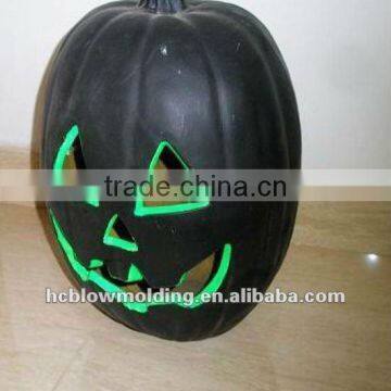 OEM Blow Molding Halloween Pumpkin Plastic PE Rubber Halloween Pumpkins photo-3