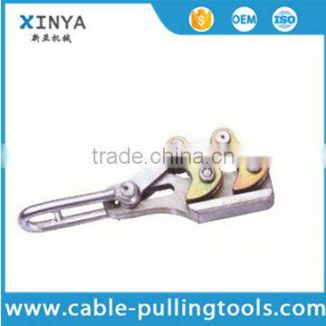 Stringing Equipment Dual Cam Earth Wire Come Along Clamp Grip for Grounding Cable photo-2