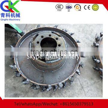 Four-wheel Chain Cable Modification Pit Digging Machine photo-6