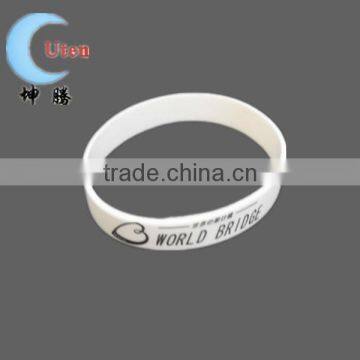 custom personalized silicone rubber wrist bands