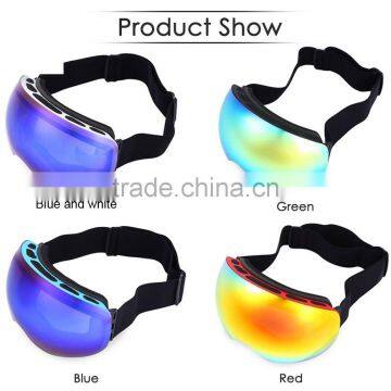 BENICE Double Lens UV Protection Anti-fog Big Spherical Skiing Glasses Snow Goggles photo-6