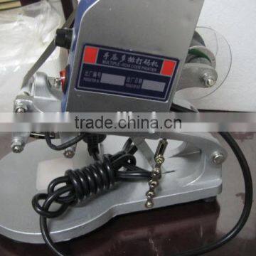 DY-8 Manual Hot Foil Stamp Date Label Printer Ribbon Coding Machine photo-2