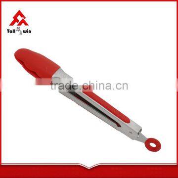 Popular Fancy Heat Resistant Plum Shape Silicone Tongs