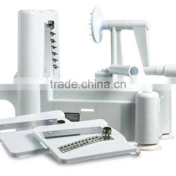 Greenwell 1 Tri Blade Vegetable Slicer - Spiral Cutter - Spiralizer for Vegetables, Fruit and Raw Food Cuisine photo-4