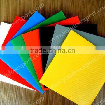 corrugated plastic board