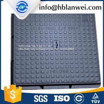 EN124 D400 Ductile iron self sealed manhole cover