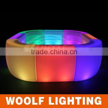 Fashional Plastic Color Lighting LED Bar Nightclub Furniture photo-2